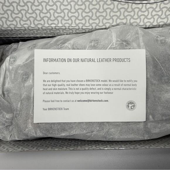 NIB• Birkenstock Arizona Soft Footbed Suede Leather 
Size:37 L6/M4 Normal Width - Picture 7 of 8